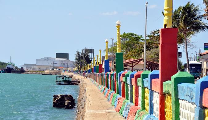 Paisagem costeira representando Camocim